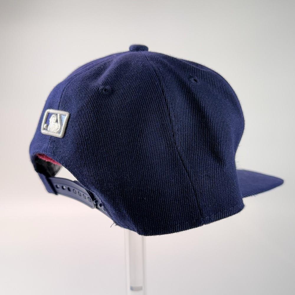 Rare Tampa Bay Rays New‎ Era Navy Identity 9Fifty SnapBack Hat - Picture 6 of 16
